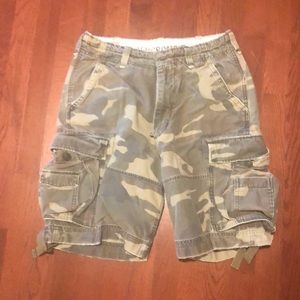 Abercrombie & Fitch camouflage shorts